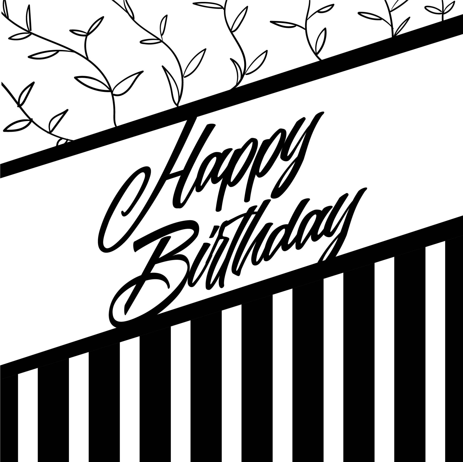 10 Best Printable Folding Birthday Cards - Printablee For Fold Out Card Template
