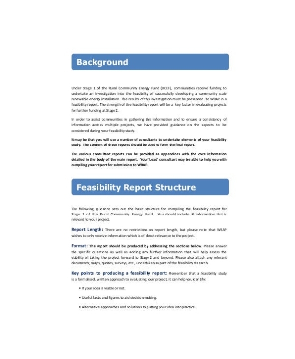 10+ Feasibility Report Templates - Pdf, Word, Pages | Free & Premium Intended For Wrap Up Report Template