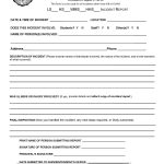 10+ Free Incident Report Templates - Excel Pdf Formats regarding Incident Report Form Template Doc