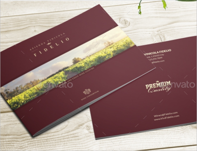 12+ Wine Brochure Templates Free Word, Psd Designs with regard to Wine Brochure Template