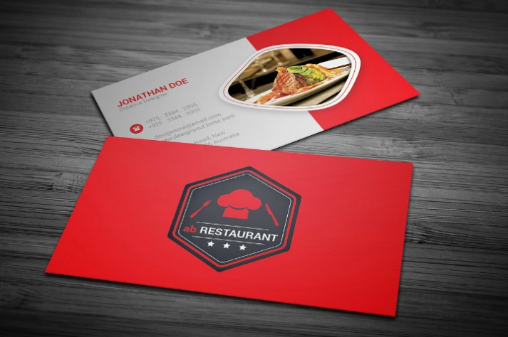 14+ Restaurant Name Card Templates & Designs - Psd, Ai | Free & Premium In Name Card Template Psd Free Download
