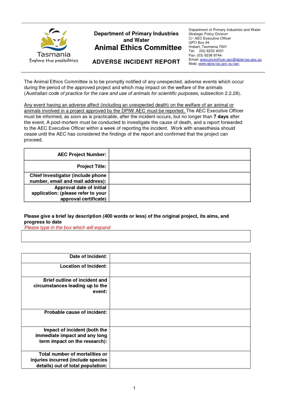 21+ Free Incident Report Template - Word Excel Formats with It Major Incident Report Template