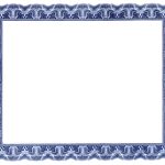 3 Blank Free Certificate Templates | Blank Certificates Pertaining To Borderless Certificate Templates