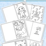 3 Free Printable Christmas Cards For Kids To Color | Sunny Day Family inside Printable Holiday Card Templates