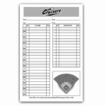 30 Custom Baseball Lineup Cards | Example Document Template Intended For Baseball Lineup Card Template