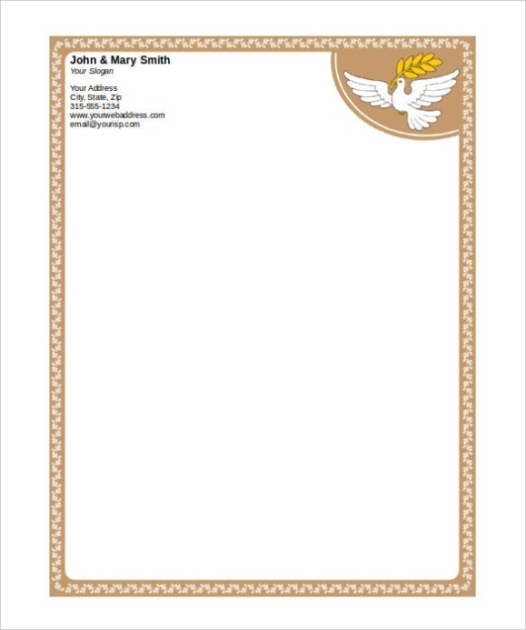 32+ Word Letterhead Templates - Free Samples, Examples, Format Download With Word Stationery Template Free