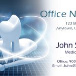 3D Tooth Dental Dentist Appointment Card – Design #301441 Regarding Dentist Appointment Card Template