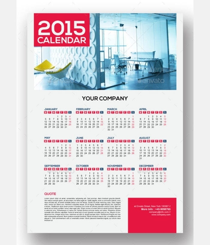 40+ Sample 2015 Calendar Templates &amp; Designs Free | Free &amp; Premium with regard to Powerpoint Calendar Template 2015