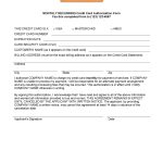 43 Credit Card Authorization Forms Templates {Ready To Use} Throughout Authorization To Charge Credit Card Template