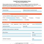 43 Credit Card Authorization Forms Templates {Ready To Use} Within Authorization To Charge Credit Card Template