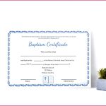 6 Baptism Certificate Templates Word 64746 | Fabtemplatez Within Baptism Certificate Template Word