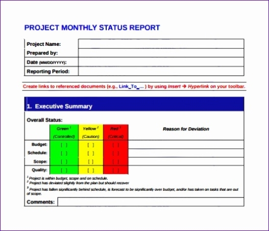7 Weekly Status Report Excel Template - Excel Templates Throughout Monthly Status Report Template Project Management