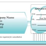Appointment Card – Dental – 3358 Pertaining To Dentist Appointment Card Template