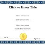 Award Certificate Template | Printable Calendar Templates With Regard To Blank Certificate Templates Free Download
