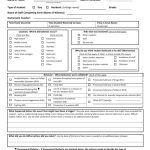 Behavioral Report Form (Editable) Within Behaviour Report Template