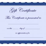 Blank Gift Certificate Template Free Download – Get Free Templates Regarding Blank Certificate Templates Free Download