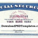 Blank Social Security Card Template Download – Professional Templates | Professional Templates With Regard To Blank Social Security Card Template