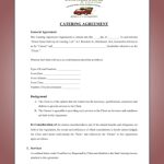 Catering Agreement – 11+ Examples, Format, Pdf | Examples Regarding Catering Contract Template Word