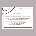 Diy Wedding Rsvp Template Editable Text Word File Download Printable For Template For Rsvp Cards For Wedding