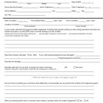 Employee Incident Report Form | Charlotte Clergy Coalition For Employee Incident Report Templates