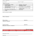 Employee Incident Report Format | Samples | Word Document Download With Regard To Employee Incident Report Templates