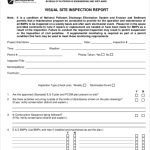 Engineering Inspection Report Template – Templates Example | Templates Example Pertaining To Engineering Inspection Report Template