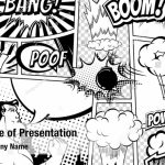 Explosion Comic Book Powerpoint Template - Explosion Comic Book with Powerpoint Comic Template