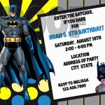 Fanci Prints By Tiffany: Batman Birthday Invitation throughout Batman Birthday Card Template