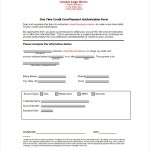 Free 11+ Sample Credit Card Authorization Forms In Ms Word Pdf Intended For Authorization To Throughout Authorization To Charge Credit Card Template
