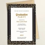Free 20+ Graduation Invitation Designs In Psd | Ai | Ms Word | Pages | Publisher In Graduation Party Invitation Templates Free Word