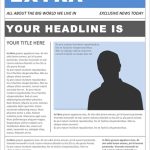 Free 50+ Amazing Newspaper Templates In Pdf | Ppt | Ms Word | Psd Inside Newspaper Template For Powerpoint