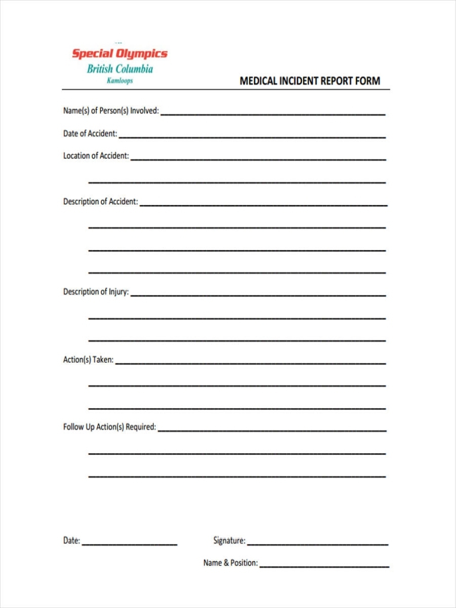 Free 7+ Medical Report Forms In Pdf | Ms Word In Medical Report Template Free Downloads
