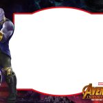 Free Avengers Infinity Wars Birthday Invitation Templates – All Pertaining To Avengers Birthday Card Template