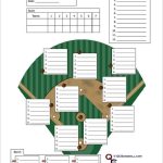 Free Baseball Lineup Card Template With Baseball Lineup Card Template