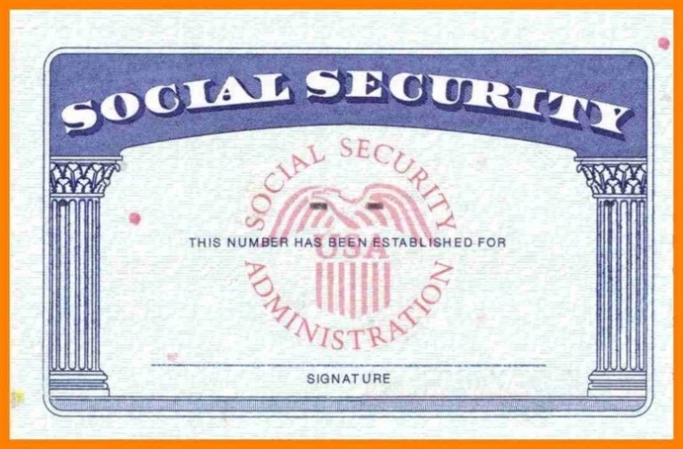 Free Blank Social Security Card Template Download | Netwise Template Pertaining To Blank Social Security Card Template