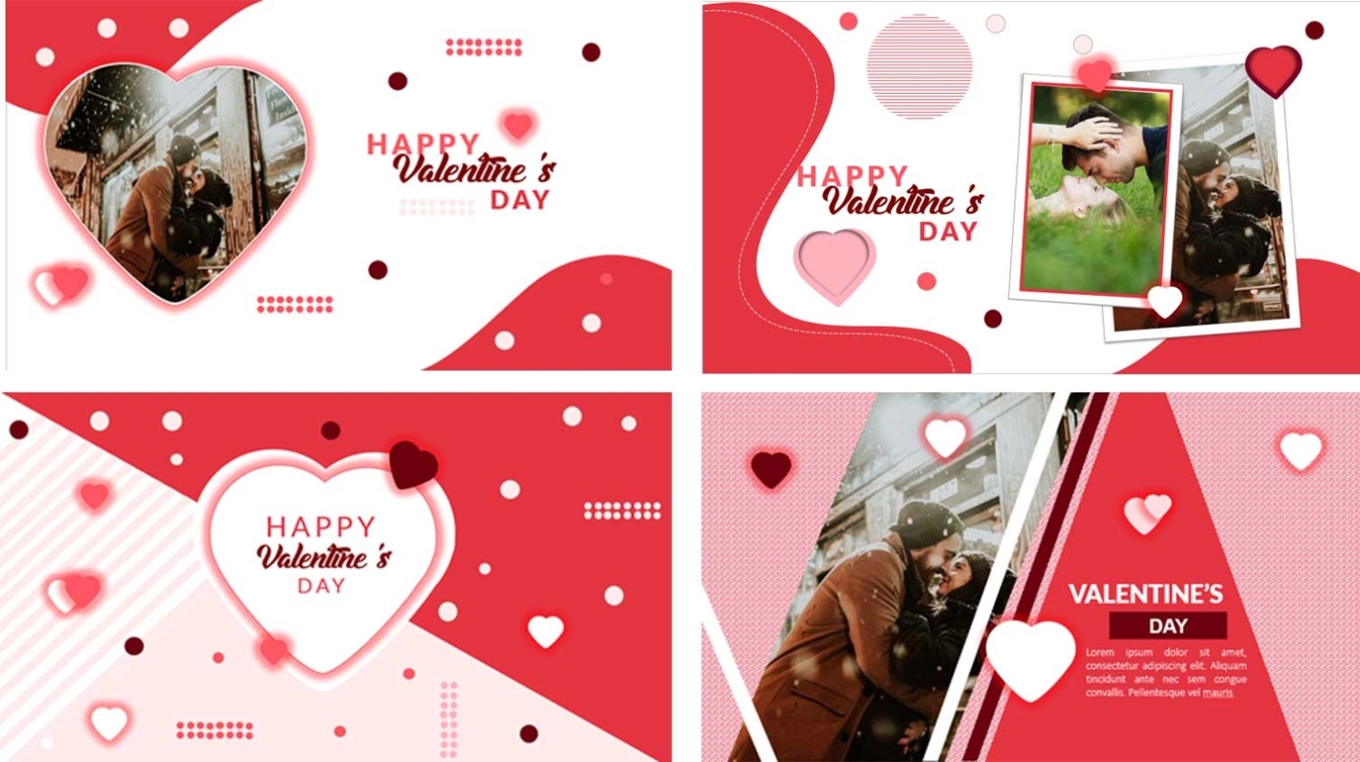 Free | Creative Valentine'S Card Design In Powerpoint Templates 2021 Pertaining To Valentine Powerpoint Templates Free