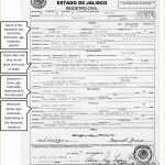 Free Death Certificate Translation Template Of 10 Best Of Mexican Pertaining To Mexican Marriage Certificate Translation Template