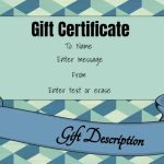 Free Gift Certificate Template | 50+ Designs | Customize Online And Print With Regard To Donation Card Template Free