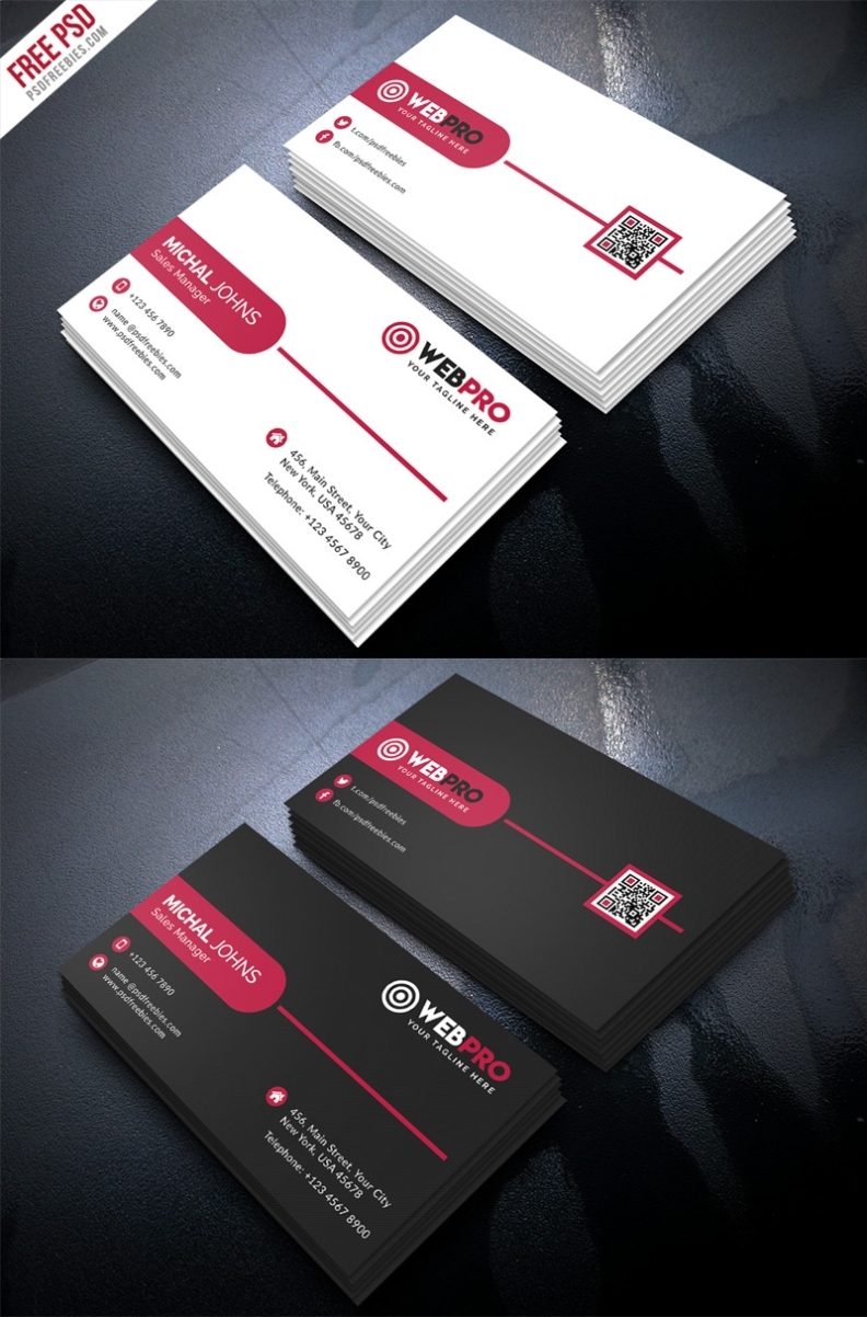 Free Psd : Corporate Modern Business Card Psd Set On Behance pertaining to Visiting Card Templates Psd Free Download