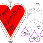 Free Valentine'S Day Pop Up Card Regarding Templates For Pop Up Cards Free