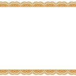 Gold Certificate Page Borders Clipart Best | Images And Photos Finder Within Borderless Certificate Templates