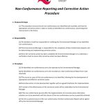 How To Write Corrective Action Report – Sample Templates For Corrective Action Report Template