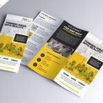 Multipurpose Tri Fold Brochure Psd Template – Psdfreebies Intended For Brochure Psd Template 3 Fold