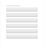 Music Sheets For Guitar Blank Printable / 5+ Blank Guitar Chord Charts Intended For Blank Sheet Music Template For Word