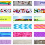 New 'Extra' Preview: 125+ Google Classroom Banners — Gail.f For Classroom Banner Template