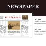 Newspaper Template 3 Powerpoint Slide Presentation Sample | Template For Newspaper Template For Powerpoint