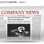 Newspaper Template Ppt | Hq Printable Documents Inside Newspaper Template For Powerpoint