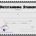 Outstanding Student Award Certificate Template Download Printable Pdf throughout Student Of The Year Award Certificate Templates
