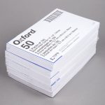 Oxford Oxf 50Ee 5" X 8" White Unruled Index Card – 100/Pack Throughout 5 By 8 Index Card Template