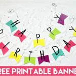 Printable Happy Birthday Banner Letters Pdf – Birthdaybuzz With Regard To Free Printable Happy Birthday Banner Templates